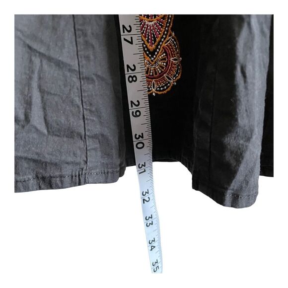 Calessa Embroidered black skirt - Picture 5 of 6